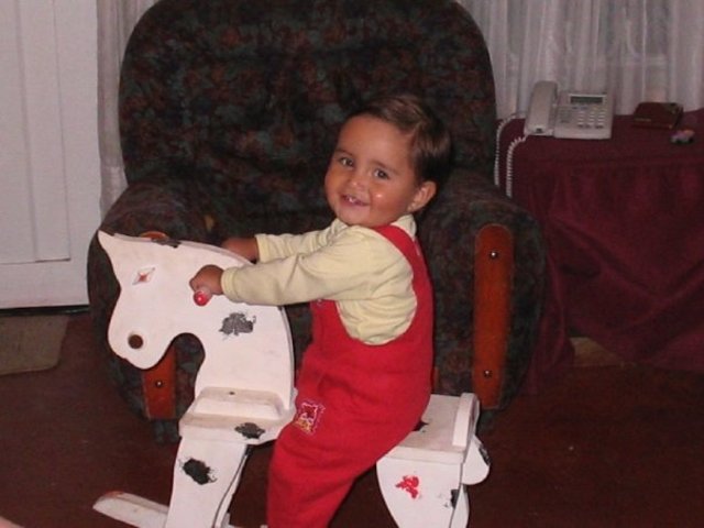 mi primer caballito de madera