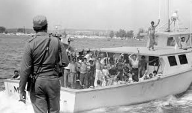 In this period 40,000 immigrants left Cuba