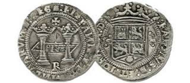 MONEDA DE CARLOS Y JUANA