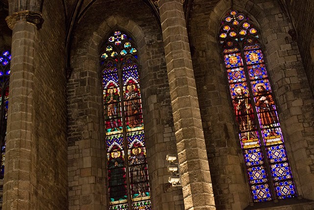 Vidrieras más antiguas (vitrales)