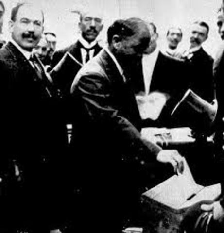 Reforma a la Ley Electoral 1912