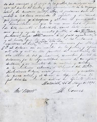 Manifiesto de Montecristi
