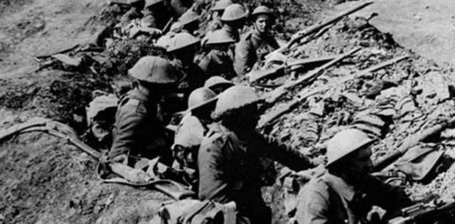 The British and Australian Battle in Fromelles against the Germans