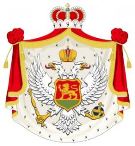 El Reino de Montenegro declara la guerra al Imperio austrohúngaro.