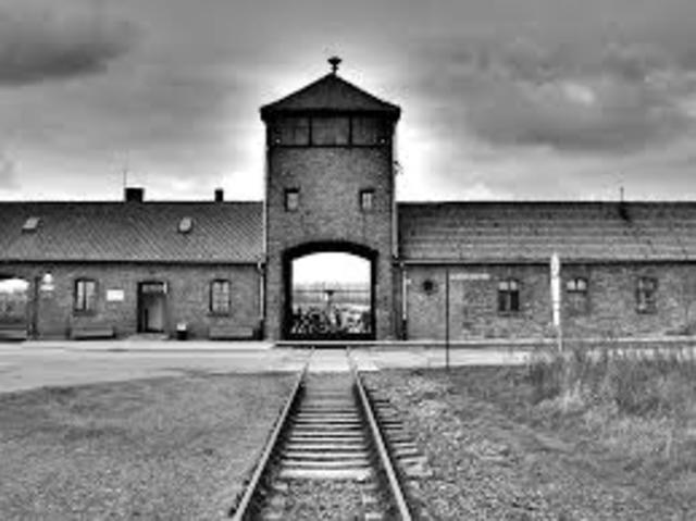 Auschwitz Camp built