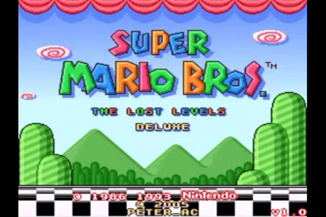 Super Mario Bros; The Lost Levels
