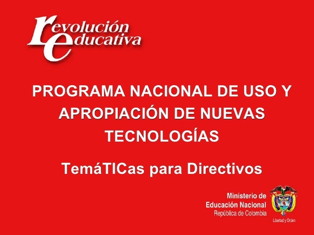 Aparece el Plan Nacional de Nuevas Tecnologías