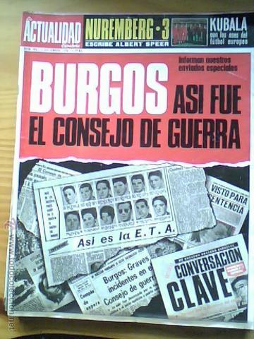 CONSEJO DE GUERRA EN BURGOS