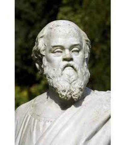 400 AC Enseñanzas de Sócrates en Grecia