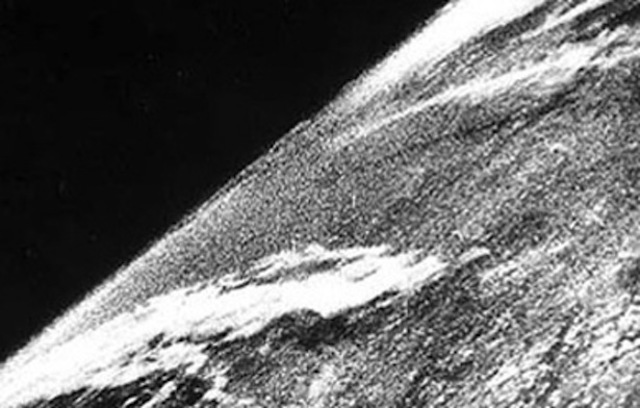 First Photo Taken in Space