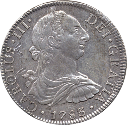 Moneda redonda de busto