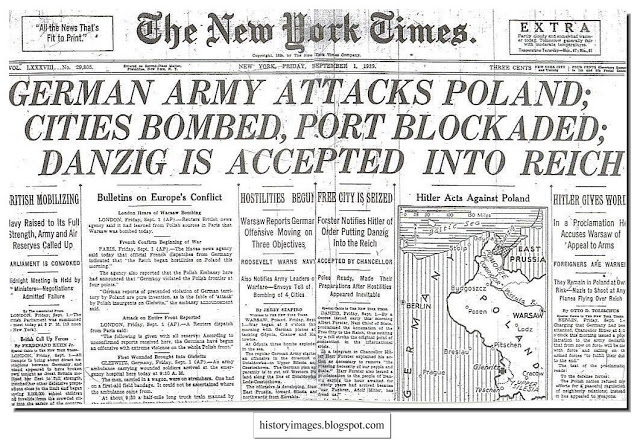 Germany Invades Poland- WWII Begins
