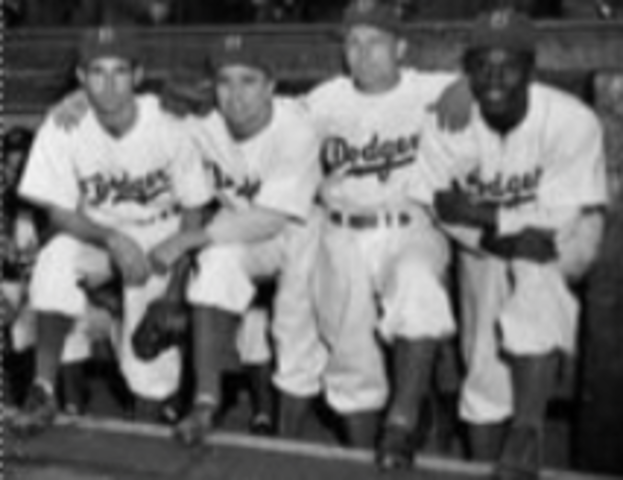 Dodgers hire Jackie Robinson