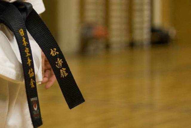Dania tests for black belt