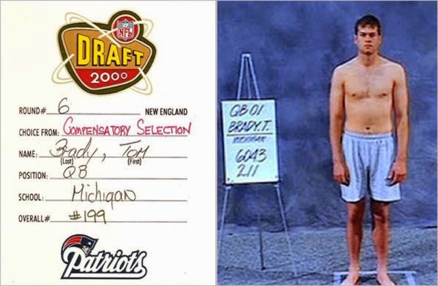 Tom Brady Drafted