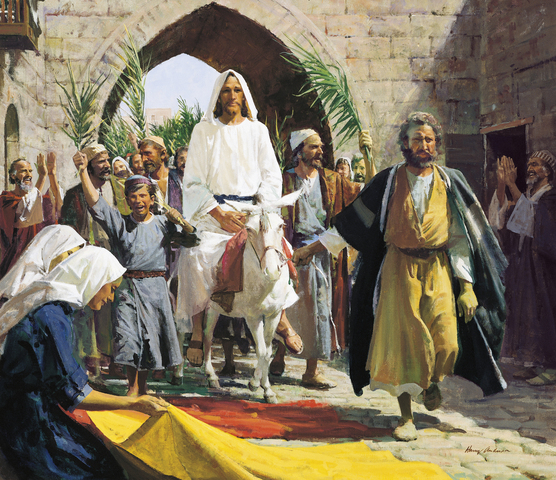Jesus Triumphant Entry into Jerusalem