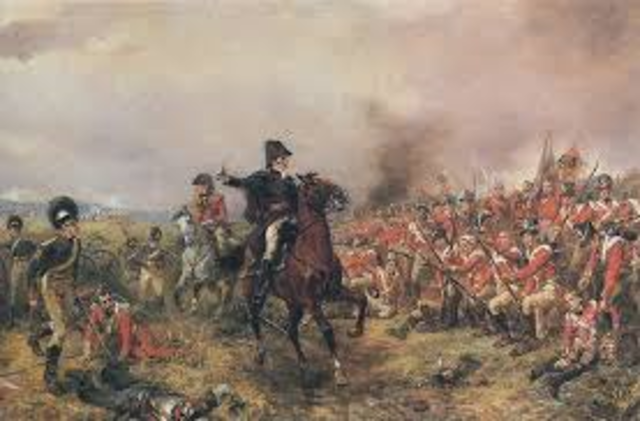 Napoleons defeat at Waterloo