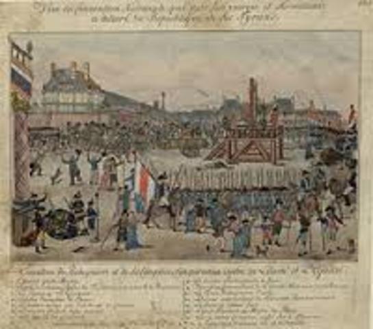 Execution of Robespierre