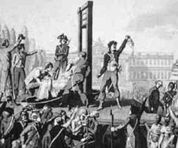 Inventing the guillotine