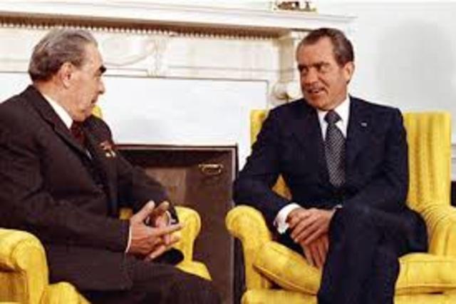 Nixon created easement with the Soviet Union