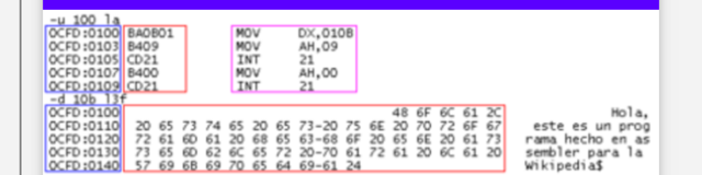 Desarrollo del Lenguaje Ensamblador.