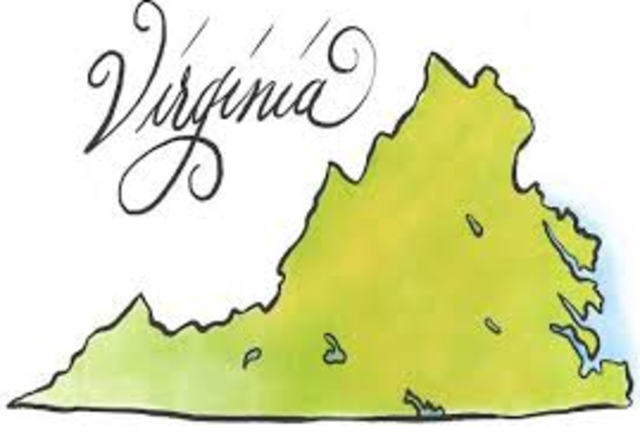 Jamestown is founded on the coast of Virginia by 100 English Settlers