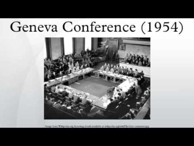 U.S refusal to sign geneva accords