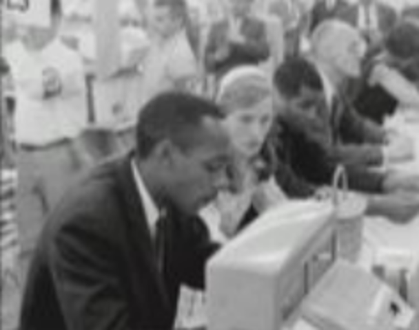 First Lunch Counter Sit-Ins