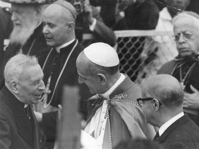 Visita del  Papa Pablo VI