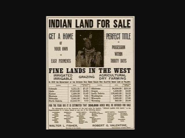 The Dawes Severalty Act