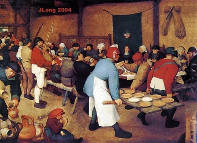 Pieter Burghel "Talupoja pulm"