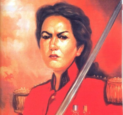 la heroína independentista venezolana Juan Ramírez, “La avanzadora”, logra el triunfo de los patriotas en la batalla del Alto de los Godos, gracias a la gallarda gesta del ejército de mujeres liderado por ella.