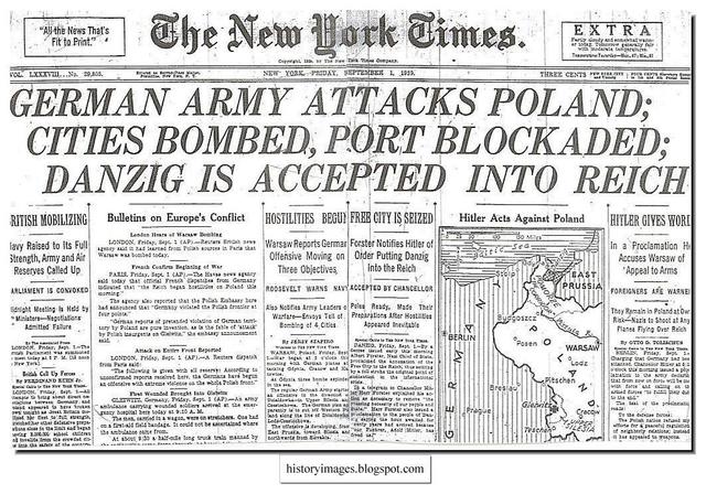 Invasion of Poland/Start of WWII
