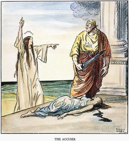 Congress does not ratify Treaty of Versailles