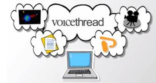 La tarea tutorial en cuestión “Voicethread”
