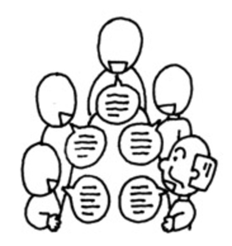 Intercambiamos opiniones, miradas y posturas en relación a los temas presentados