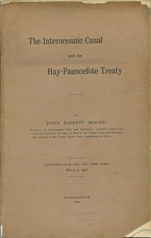 The Hay Pauncefote Treaty- in this event the U.S. and Great Britain. Outcome: the treaty ended up not working out so it got revised and resigned by both countries, except McKinley did not sign it,Theodore Roosevelt did because McKinley was assassinated.