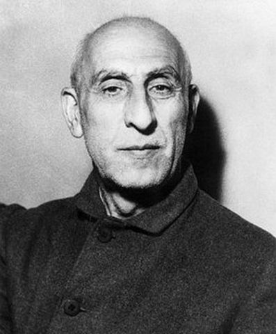 CIA sponsors overthrow of Iranian prime minister Mossadegh