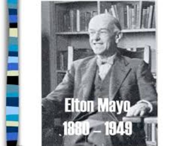 GEORGE ELTON MAYO (1880-1949)