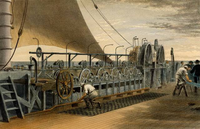 El primer cable trasatlántico