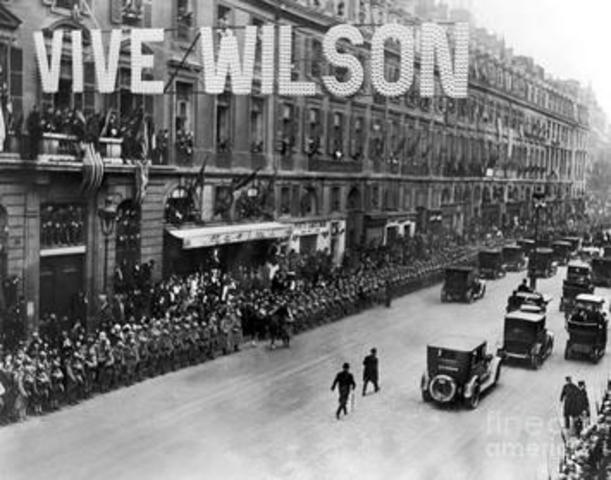 Wilson sails for France