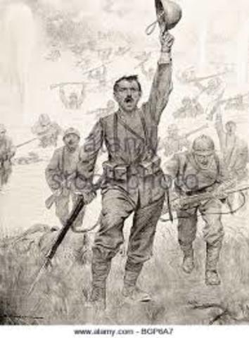 Combates encarnizados en el Isonzo.