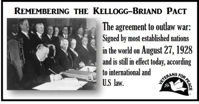 The Kellogg-Briand Pact