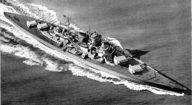 Tirpitz sunket