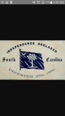 South Carolina Secedes