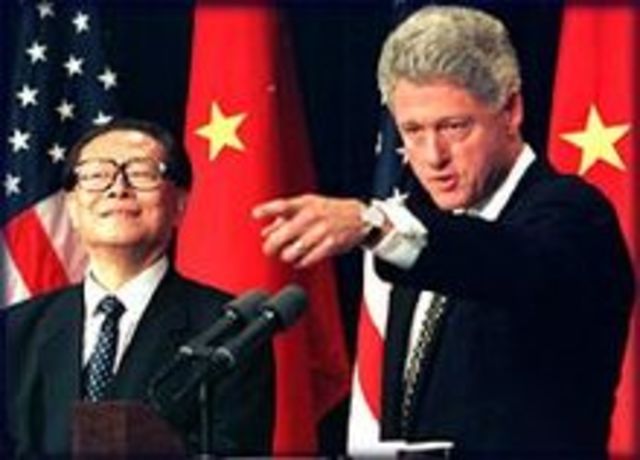 Clinton Opens Free Trade in China