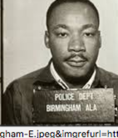 Birmingham campaign: A letter from a Birmingham Jail