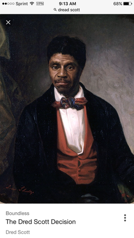 Dred Scott decison