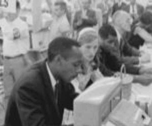 First lunch counter sit-in