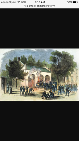 Attack on harpers ferry